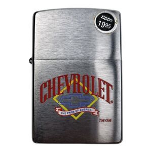 Zippo 2001 Chevrolet The Pride Of America Lighter Unfired